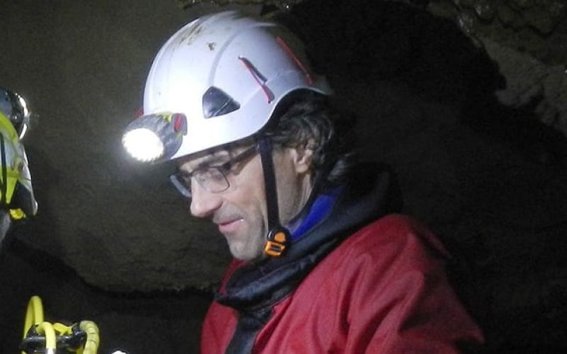 Kristjan, potapljač, škocjanske jame