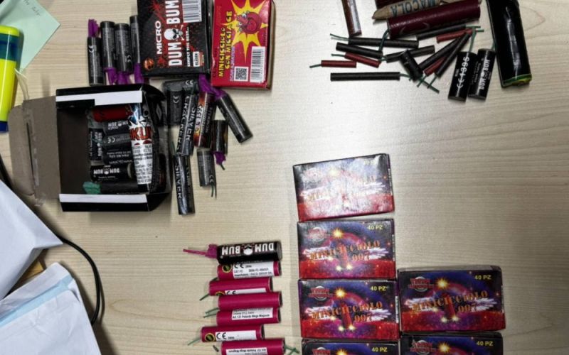 petarde, pirotehnika, koper