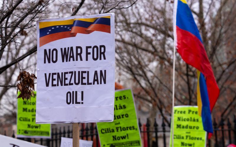 new-york, protest, maduro