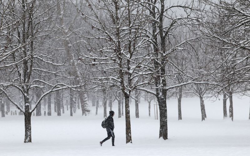 zima, sneg, snezenje