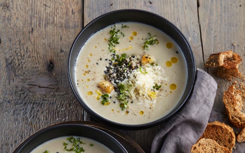 Juha iz pečene cvetače