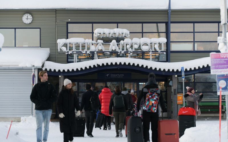Finska letališče Kittila
