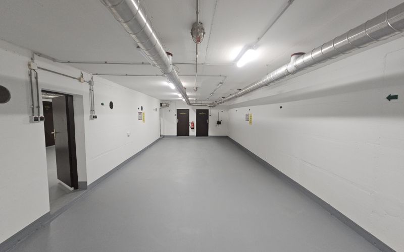 Zaklonišče pri Vrunčevi po obnovi