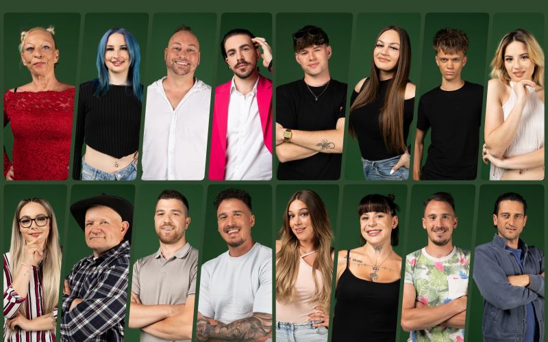 To so vsi tekmovalci letošnje Kmetije.