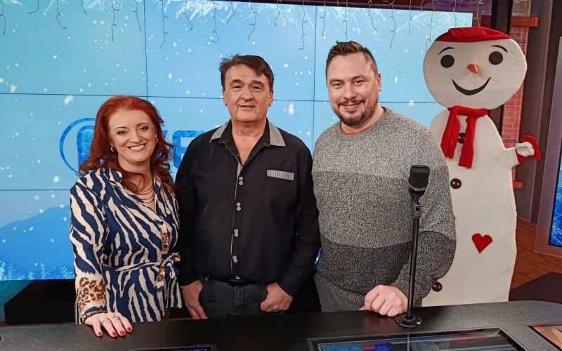 V studiu nas je obiskal Gospod Bela Snežinka