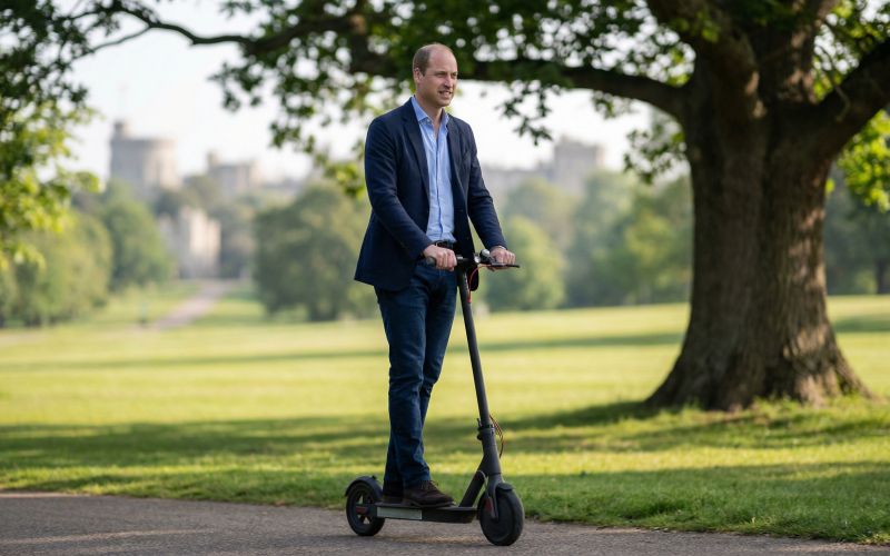 Princ William na skiroju – tako ga vidi UI.