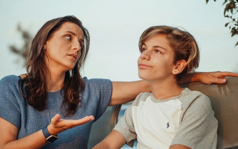 pridiganje mladostniku