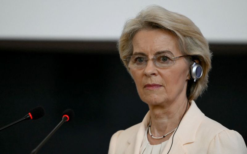 Predsednica Evropske komisije Ursula von der Leyen