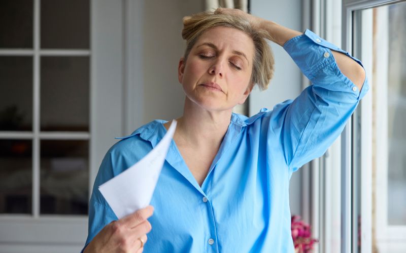 Menopavza, oblivanje