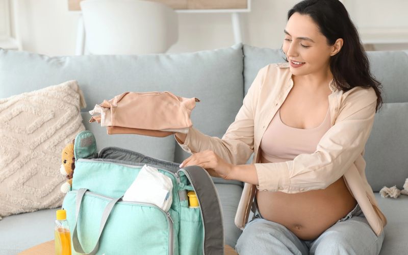 nosečnost, nosečnica, priprave na porod