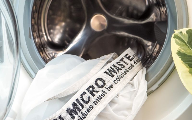 poliester, mikroplastika