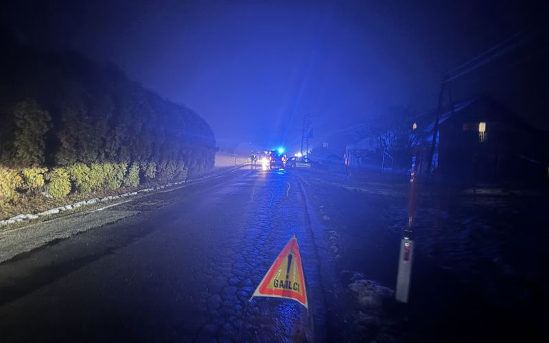 logarovci, pozar, oviran-promet, gasilci