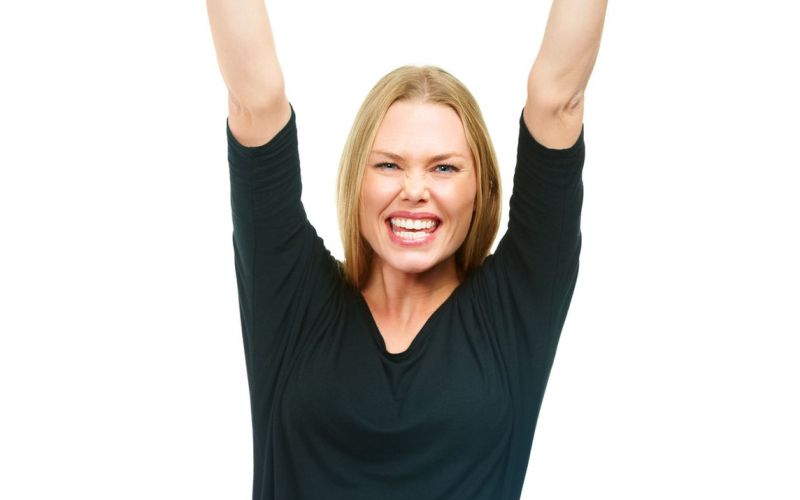 zmagovalna drža telesa