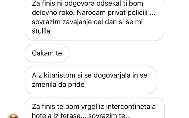 grožnja po gsm, telefon