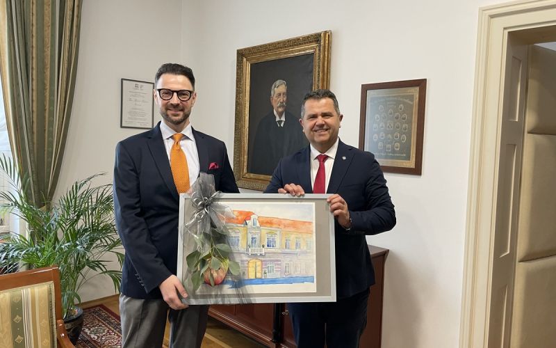 andor ferenc david, veleposlanik madžarske, občina lendava, sprejem