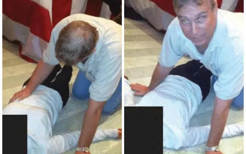 Princ Andrew v središču škandala: Posnetek, ki je v preteklosti