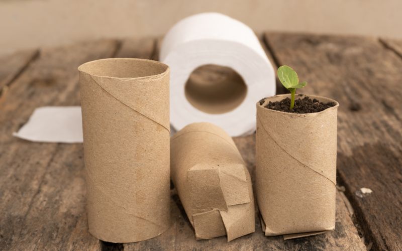 wc-papir, vrtnarjenje