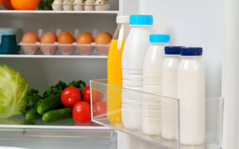 mleko, hladilnik