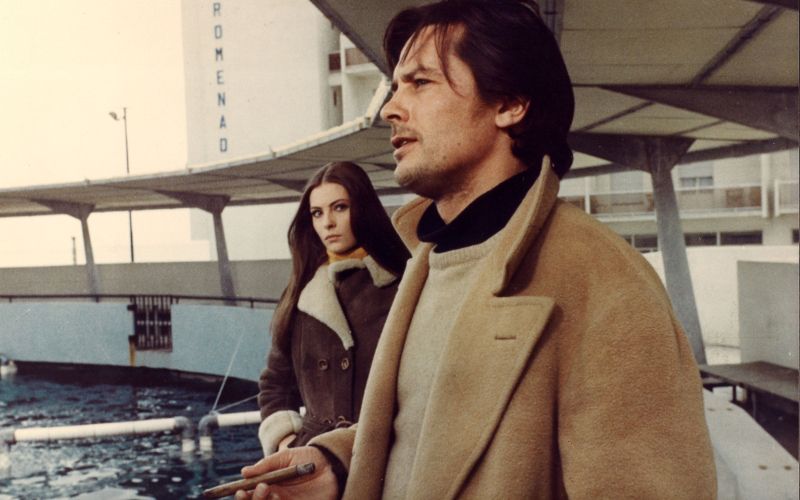 Alain Delon in Sonia Petrovna v filmu La prima nott2.