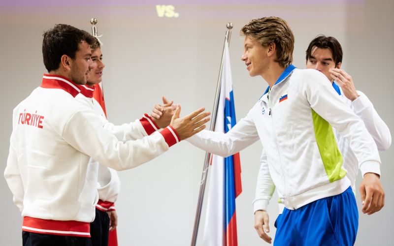 Tenis, Slovenija, Davisov pokal
