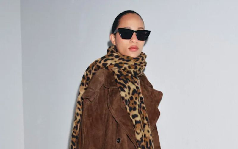 leopardji vzorec aleja