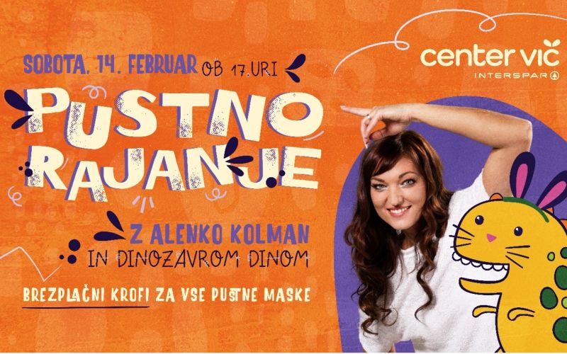 center vič, pustno rajanje