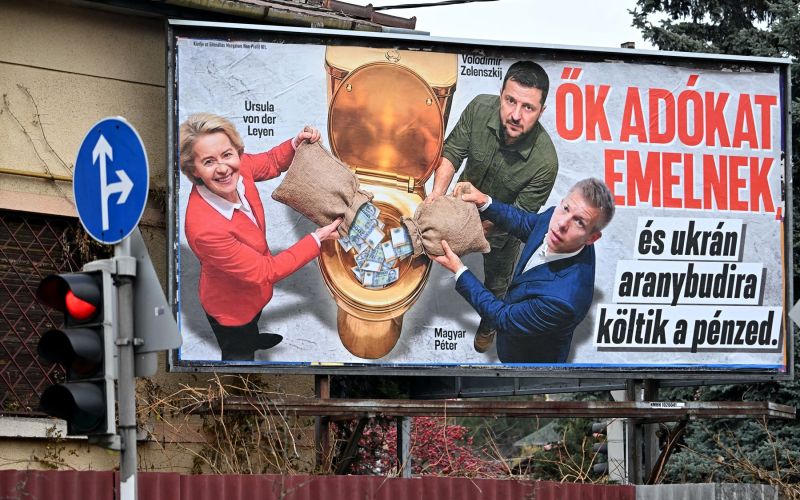 von der leyen, zelenski, madžarska