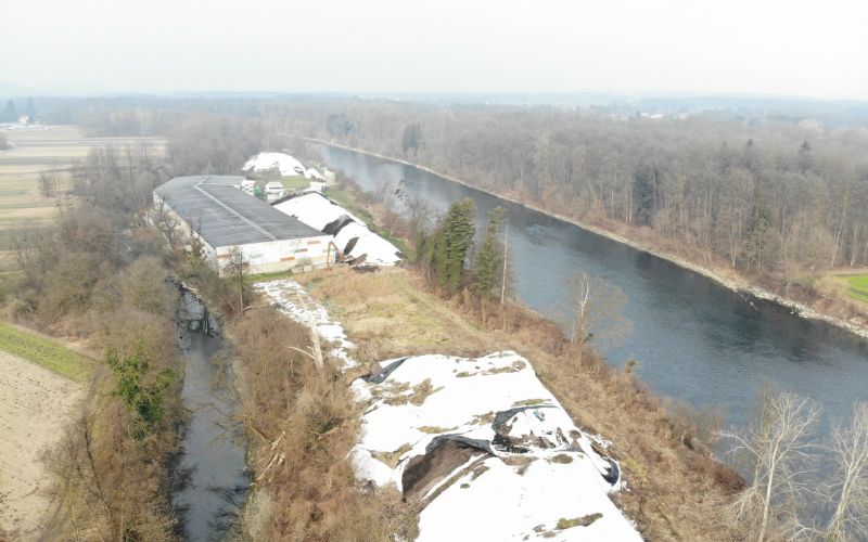 Ceršak, Kogal, Kompostarna, Mura