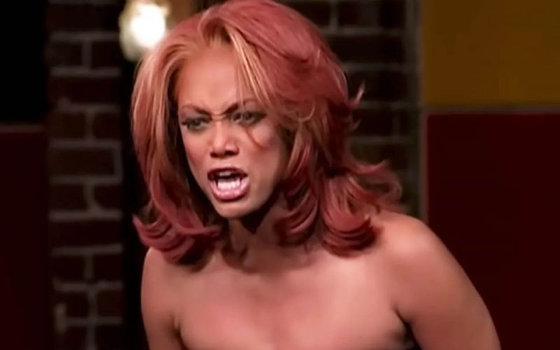 Eden od najbolj prepoznavnih trenutkov oddaje, ko je Tyra popol