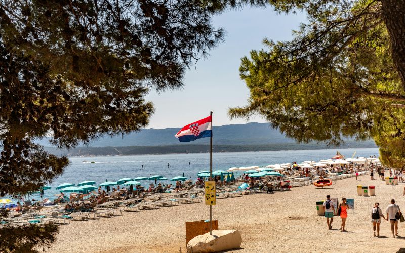 Hrvaška, plaža, morje, počitnice