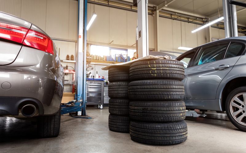 menjava pnevmatik, servis, gume, skladišče, nove