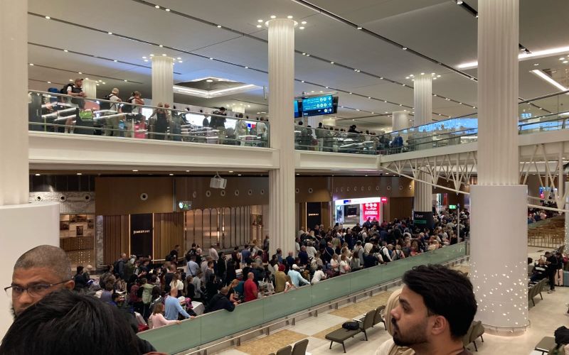 dubaj, cesta, avtocesta, letališče