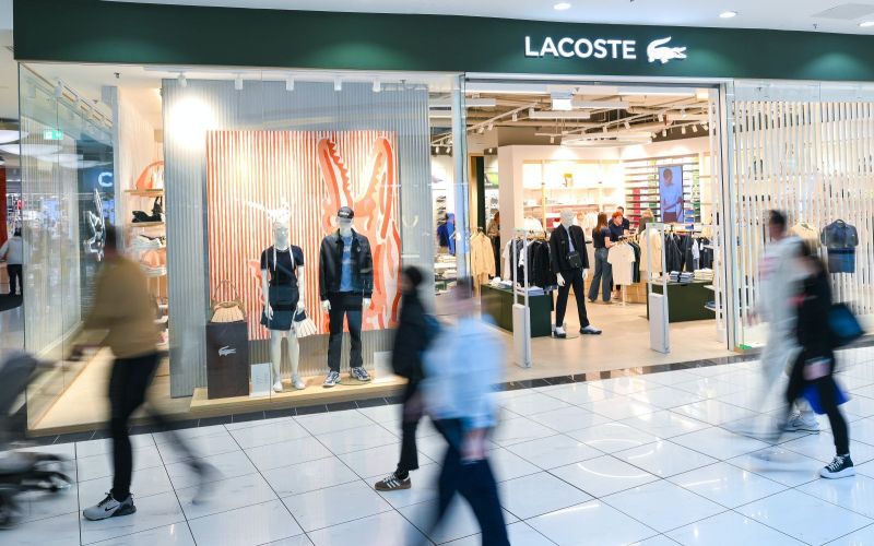 citypark ljubljana, otvoritev trgovine lacoste