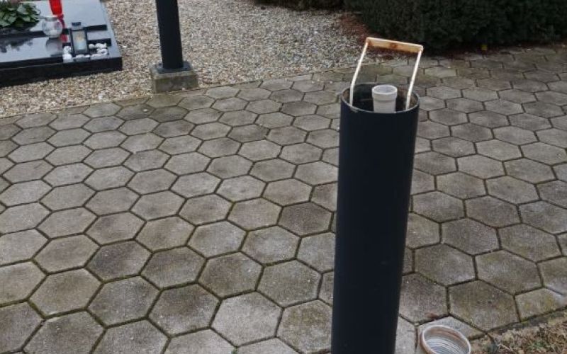 pokopalisce, verzej, vandalizem