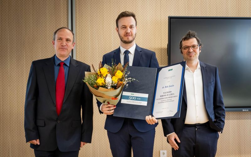 rok janža, nagrada za doktorsko delo