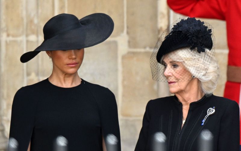 Meghan Markle, kraljica Camilla