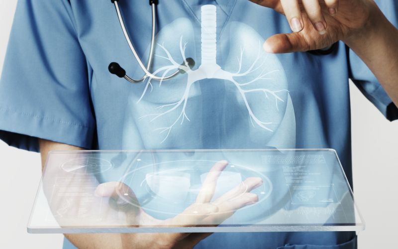 Zdravnik, pljuča, pregled, zdravje, bolezen