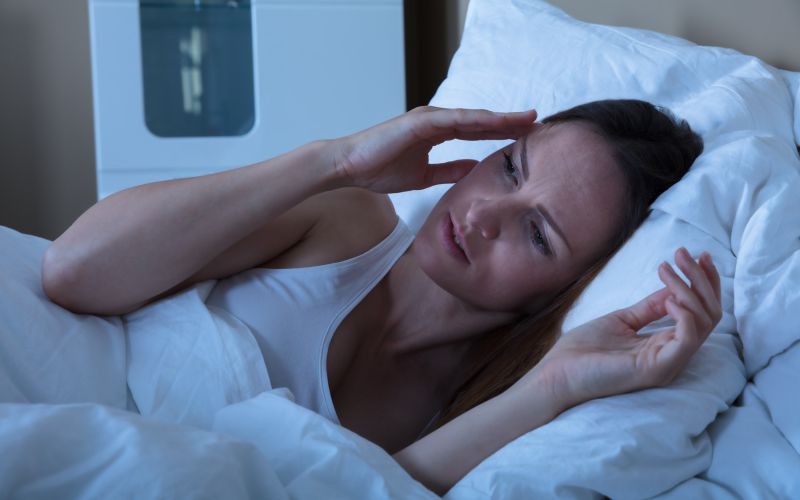 pulsatilni tinitus, nespečnost