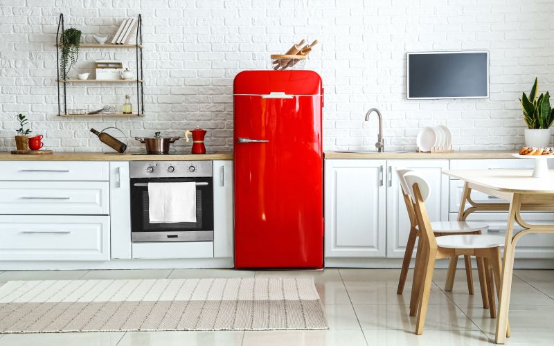 pametni-hladilnik, retro-kuhinja
