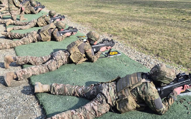 vojska, usposabljanje