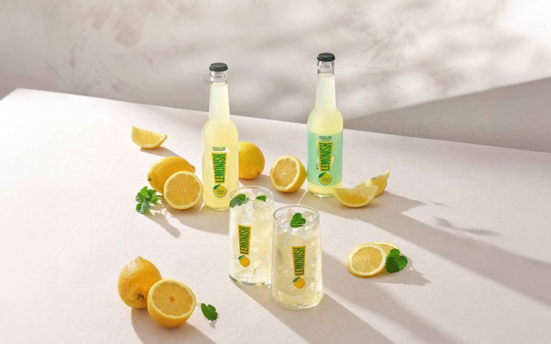 lemonish, gazirana pijača