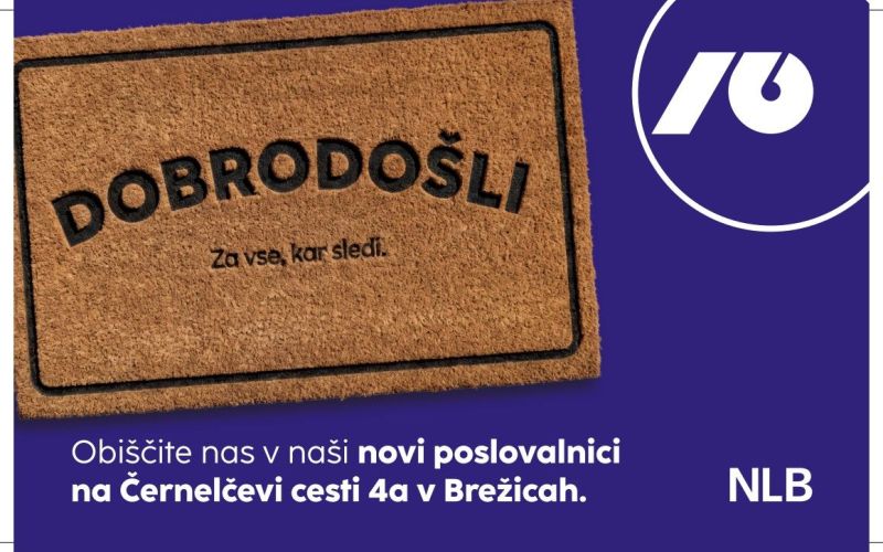 nlb banka, nova poslovalnica, Brežice