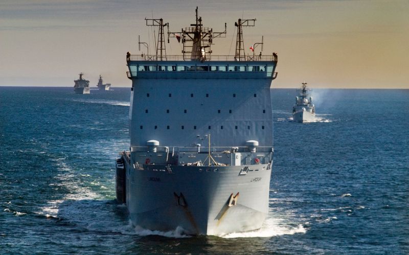 britanske vojaške ladje