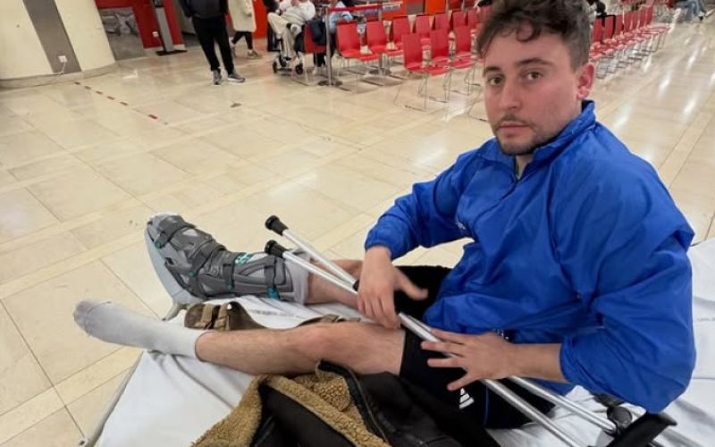 Rok Piletič, poškodba