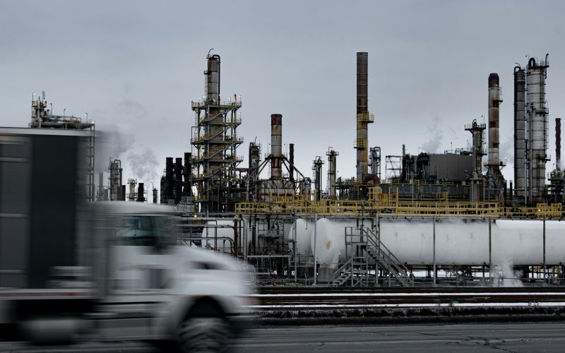 kurilno olje, rafinerija