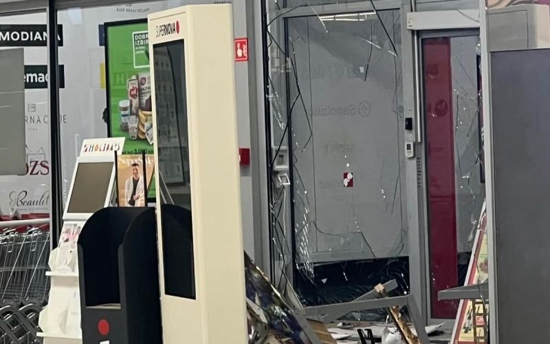 bankomat, razstrelilitev, celje