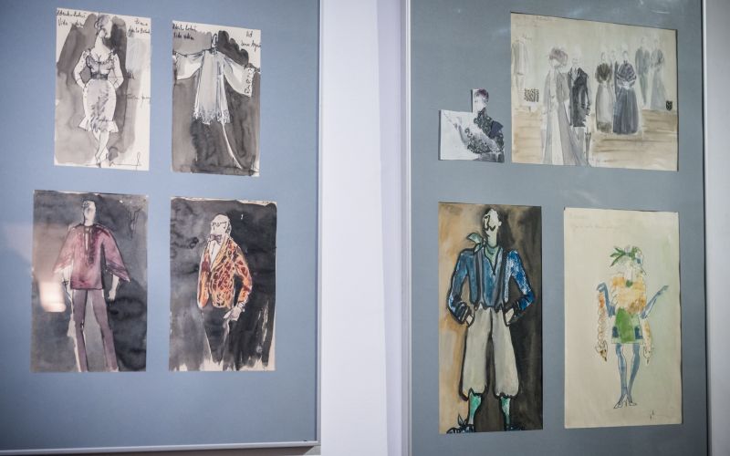 zkst-zalec, cveta-mirnik, razstava, kostumografinja, savinov-salon