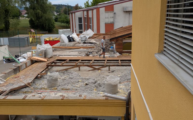 gradnja, napredek, os-smihel