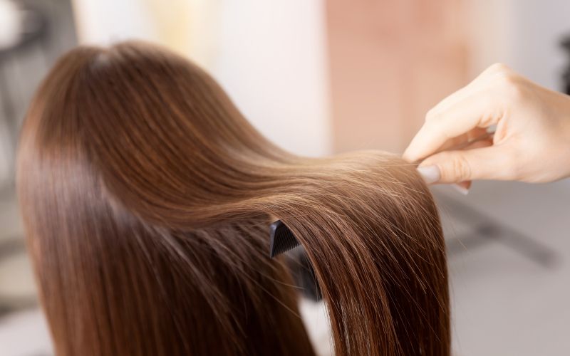 rjavi lasje, topli odtenki