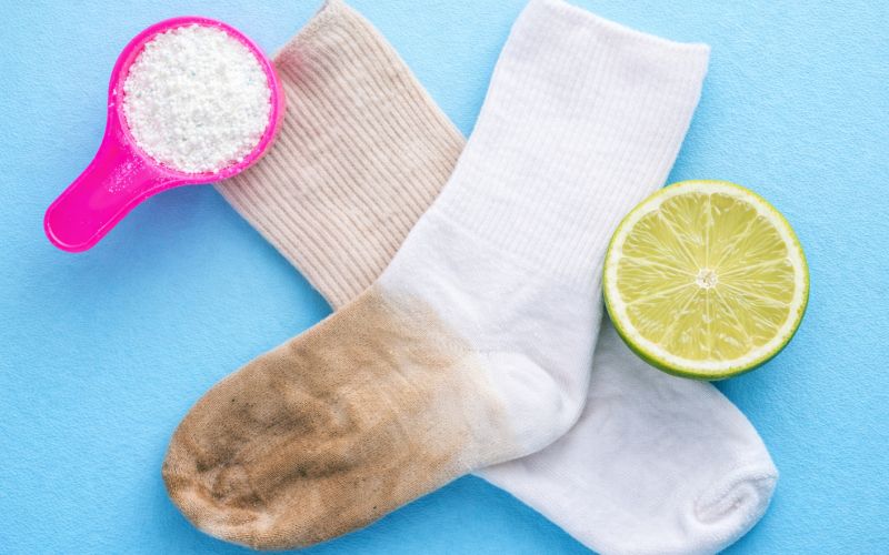 bele-nogavice, limona